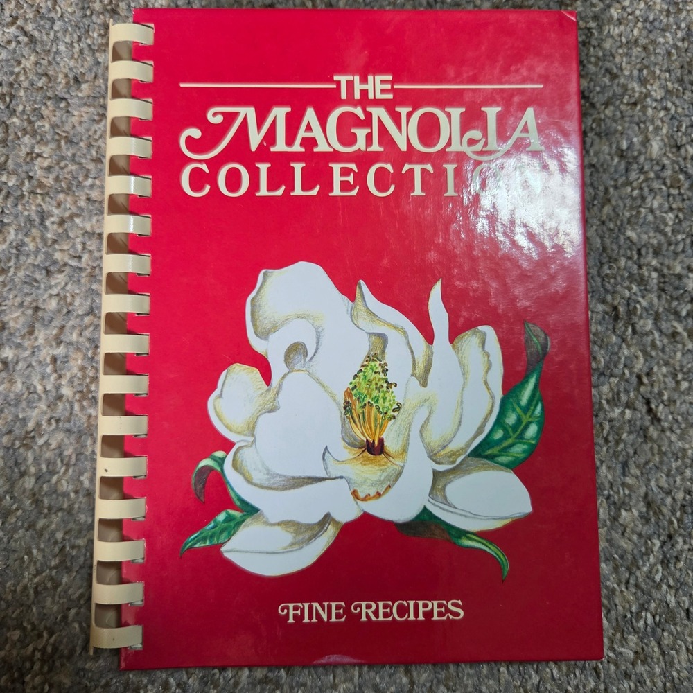 The Magnolia Collection Fine Recipes Gene Westbrook Signed Vintage Cookbook 1985